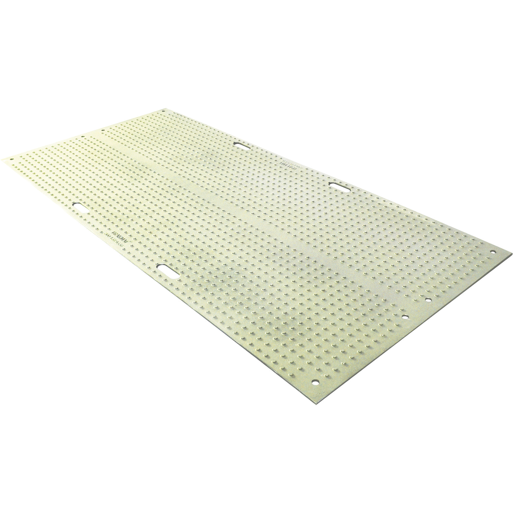 Checkers TrakMat Ground Protection Mat, Cool Green, 3ft.W x 8ft.L, Power Cylinder Tread Design, Model# TM3696-G